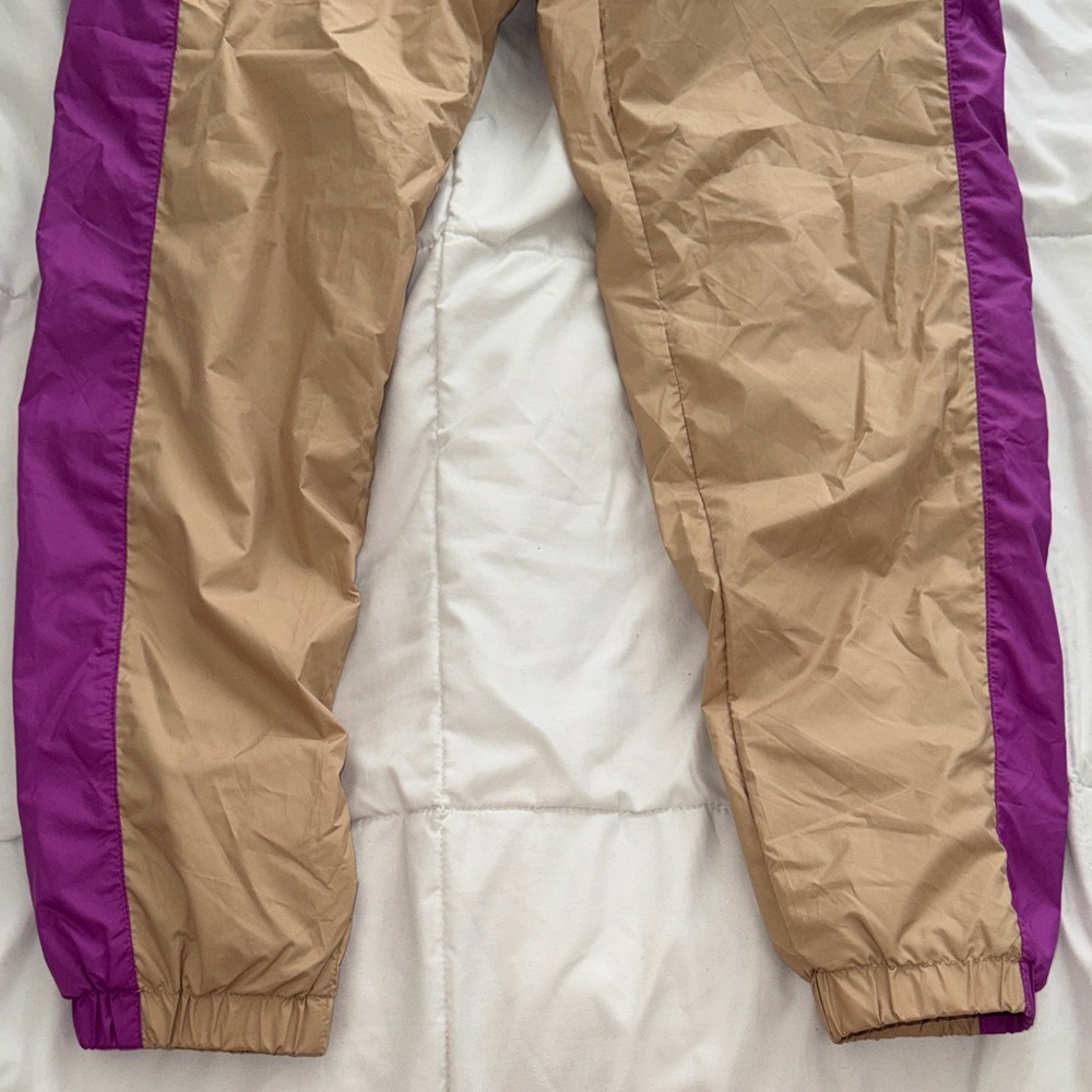 The North Face Women’s Tan and Purple Bottoms (Brand-New) - Picture 2 of 5